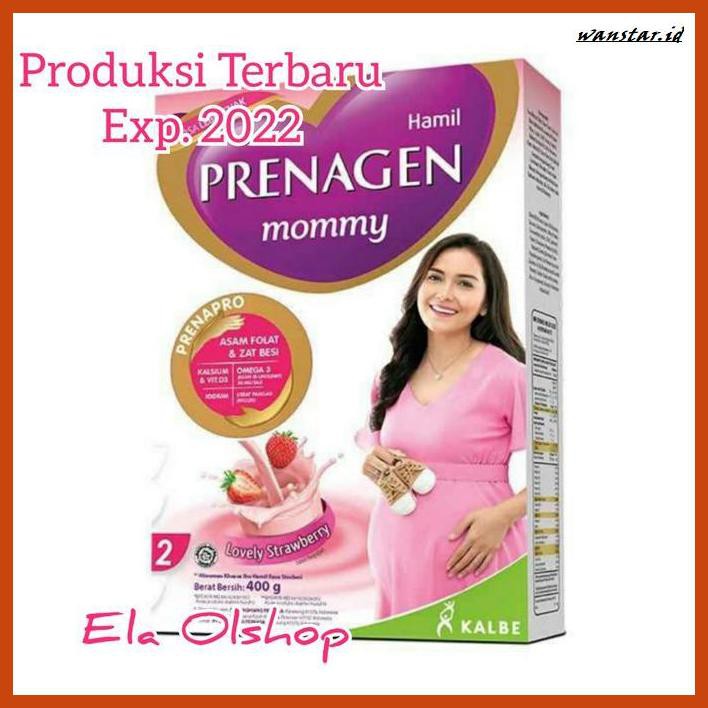 

NUTRISI-BUMIL- PRENAGEN MOMMY LOVELY STRAWBERY SUSU IBU HAMIL 400 GRAM -BUMIL-SEHAD.