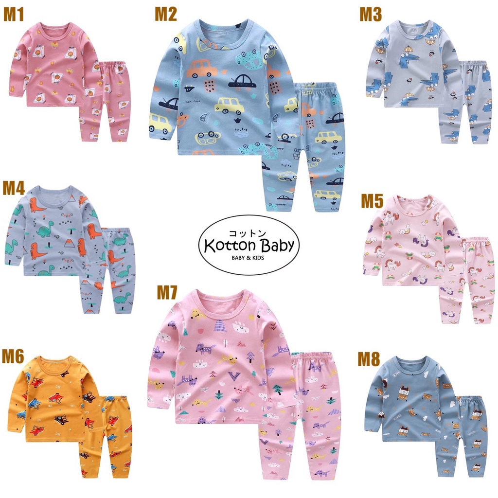 0-48 bln PIYAMA BAYI PIJAMAS BAJU TIDUR ANAK SLEEPWEAR LZ Catalog M