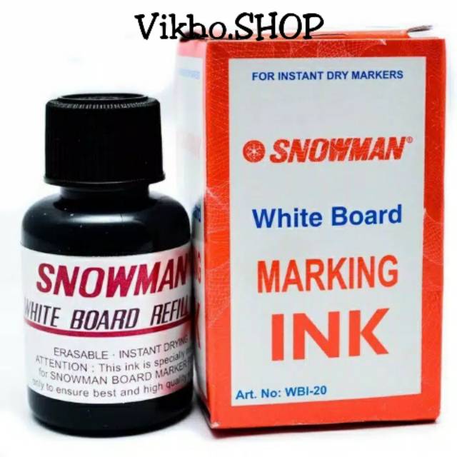 

-49 Tinta / Refill / Isi ulang Spidol Whiteboard (bisa dihapus)