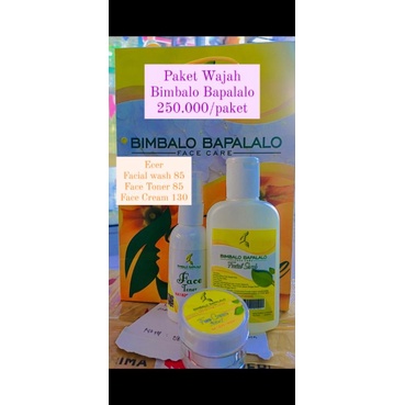 PAKET WAJAH BIMBALO BAPALALO
