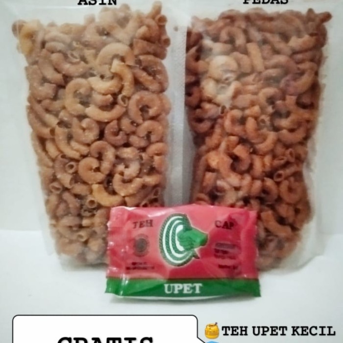 

PROMO Makaroni Matang rasa Asin Atau Pedas GRATIS Teh Upet
