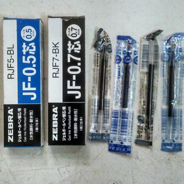 

Refill pulpen sarasa clip 0,5 dan 0.7m tersediah hitam dan biru