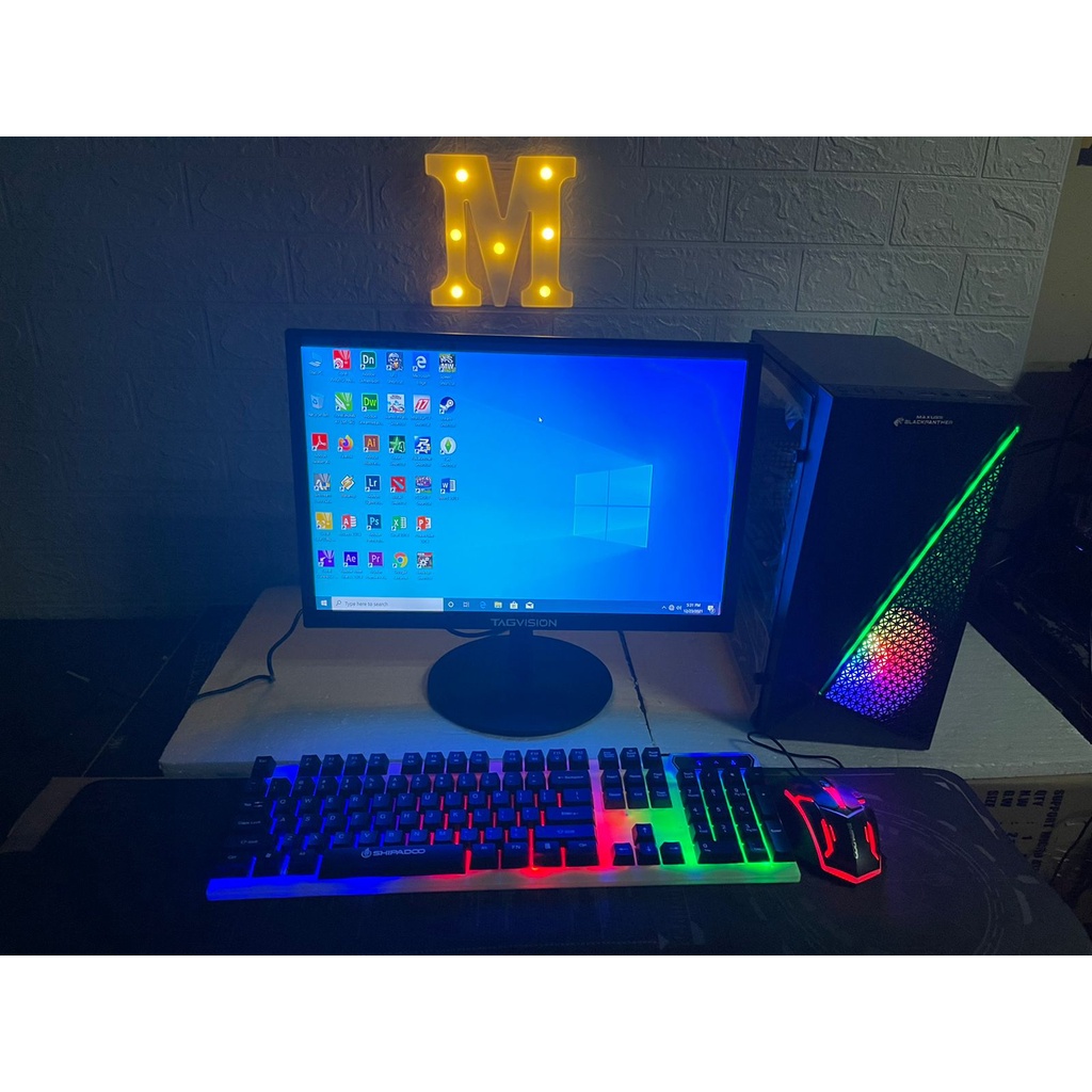 Fullset PC Core I5/8Gb/Ssd 120/1Tb/Vga 4Gb