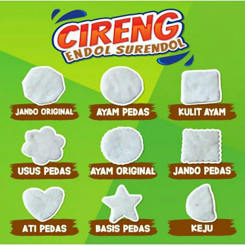 

cireng endol surendol paket 5
