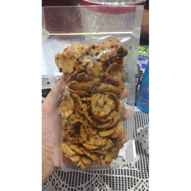 

basreng hitam pedas bumbu daun jeruk