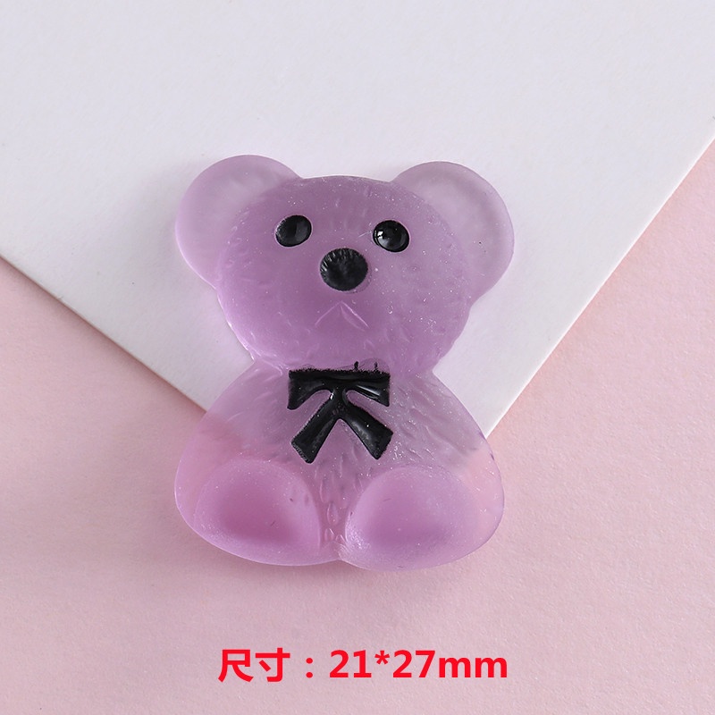 Little bear 1 Pc Aksesoris Stiker Gesper Sepatu crocs clog jibbitz diy charm pin