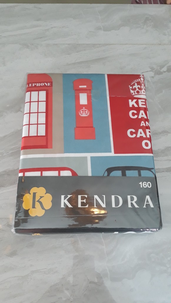 Suamimalasshop Sprei Kendra Minimalis Flat 160x200 Cm