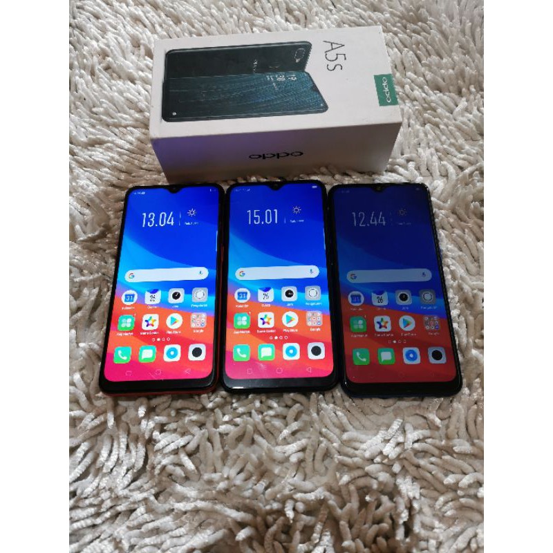 Oppo A5s ram 3 32GB Fulset mulus