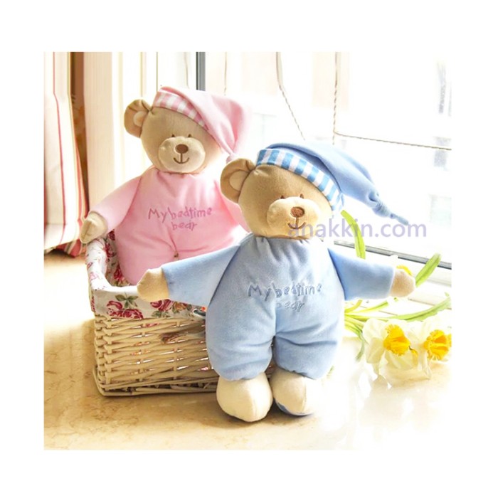 penawaranspesial My Bedtime Bear / boneka anak / boneka teddy bear / boneka murah - Biru Muda Diskon
