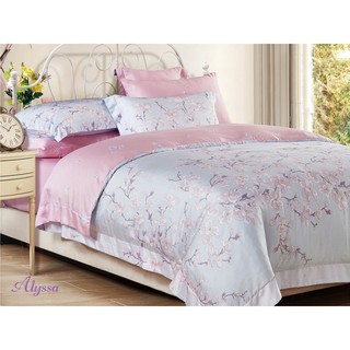 Rise Sprei  Motif  Alyssa Bahan Tencel Shopee Indonesia