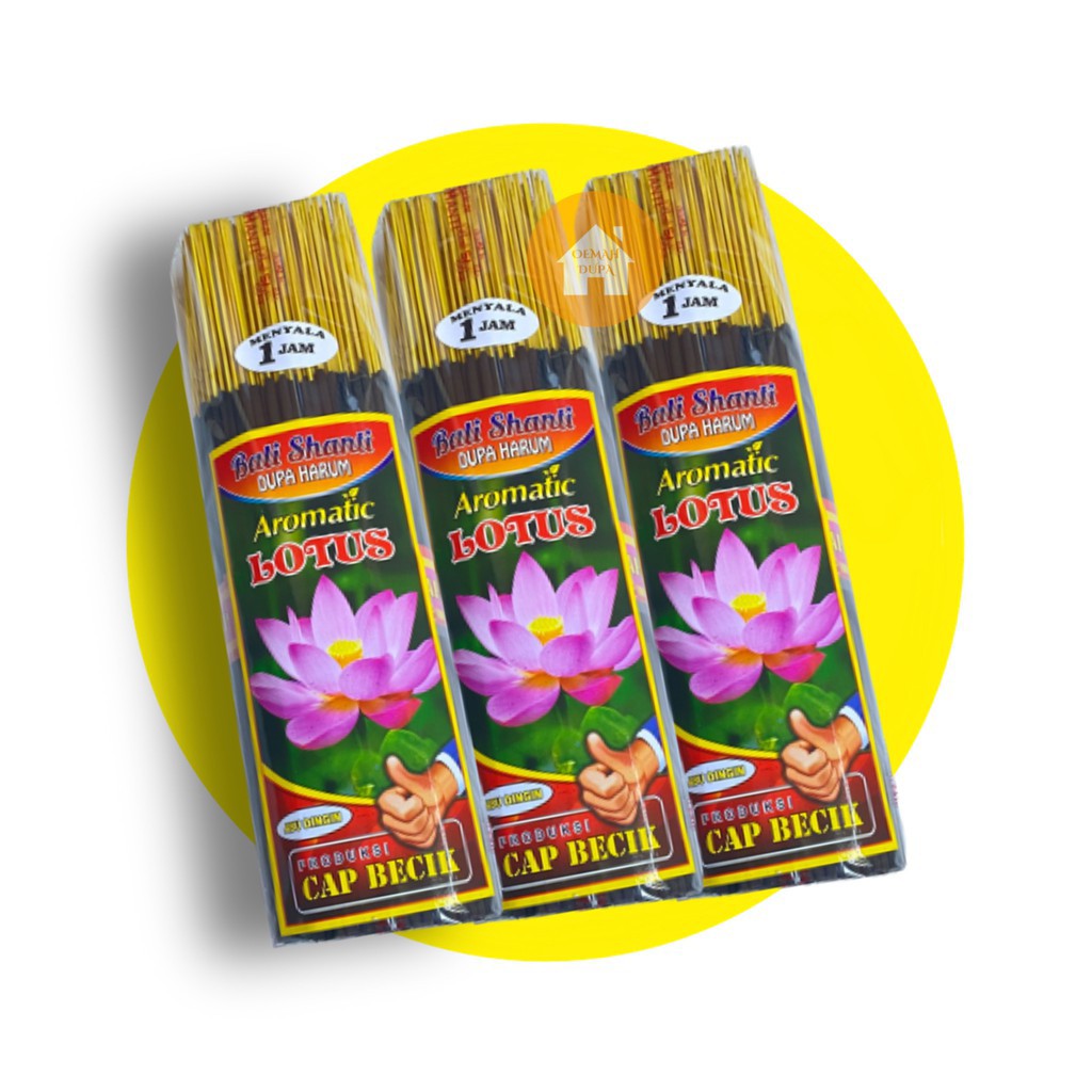 Hio Dupa Wangi Cap Becik 1 Jam Stik 28 Cm Kemasan 800 Gr