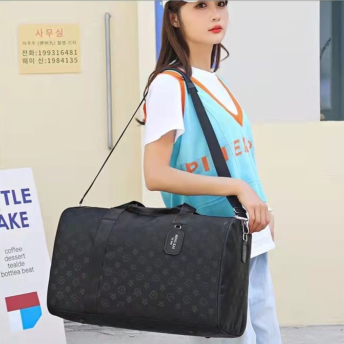 ZC 3810 RISCE TAS  BESAR TRAVEL BAG IMPORT WANITA CEWEK PEREMPUAN JAKARTA BATAM