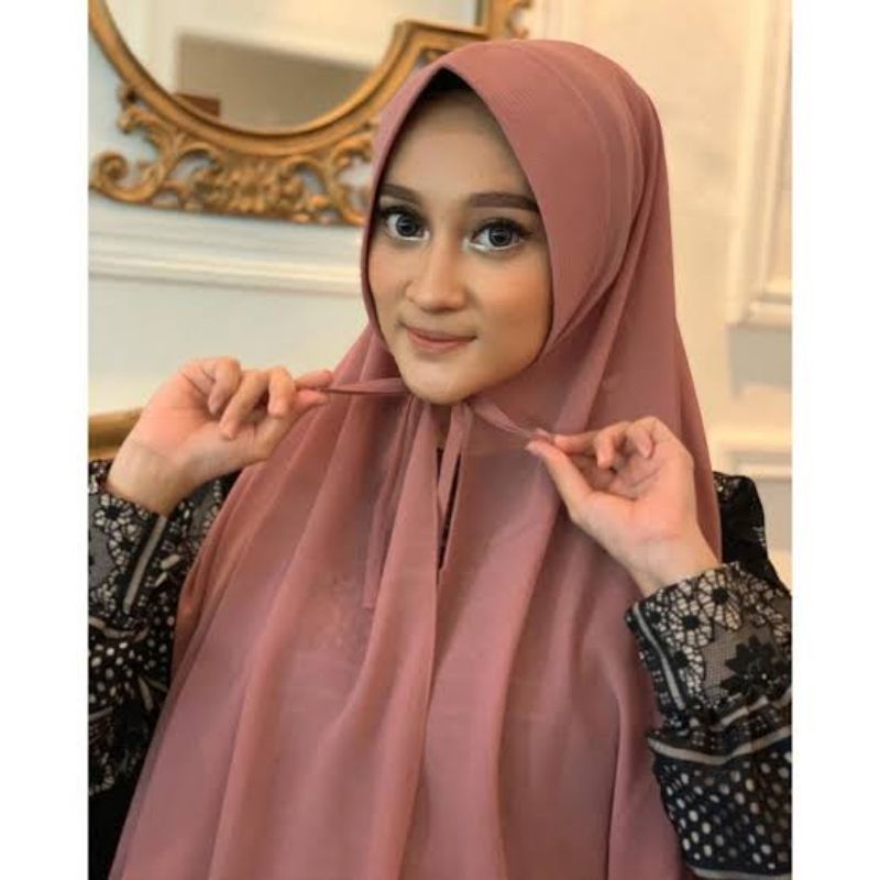 Pashmina tali Pet Antem Ceruty Babydoll