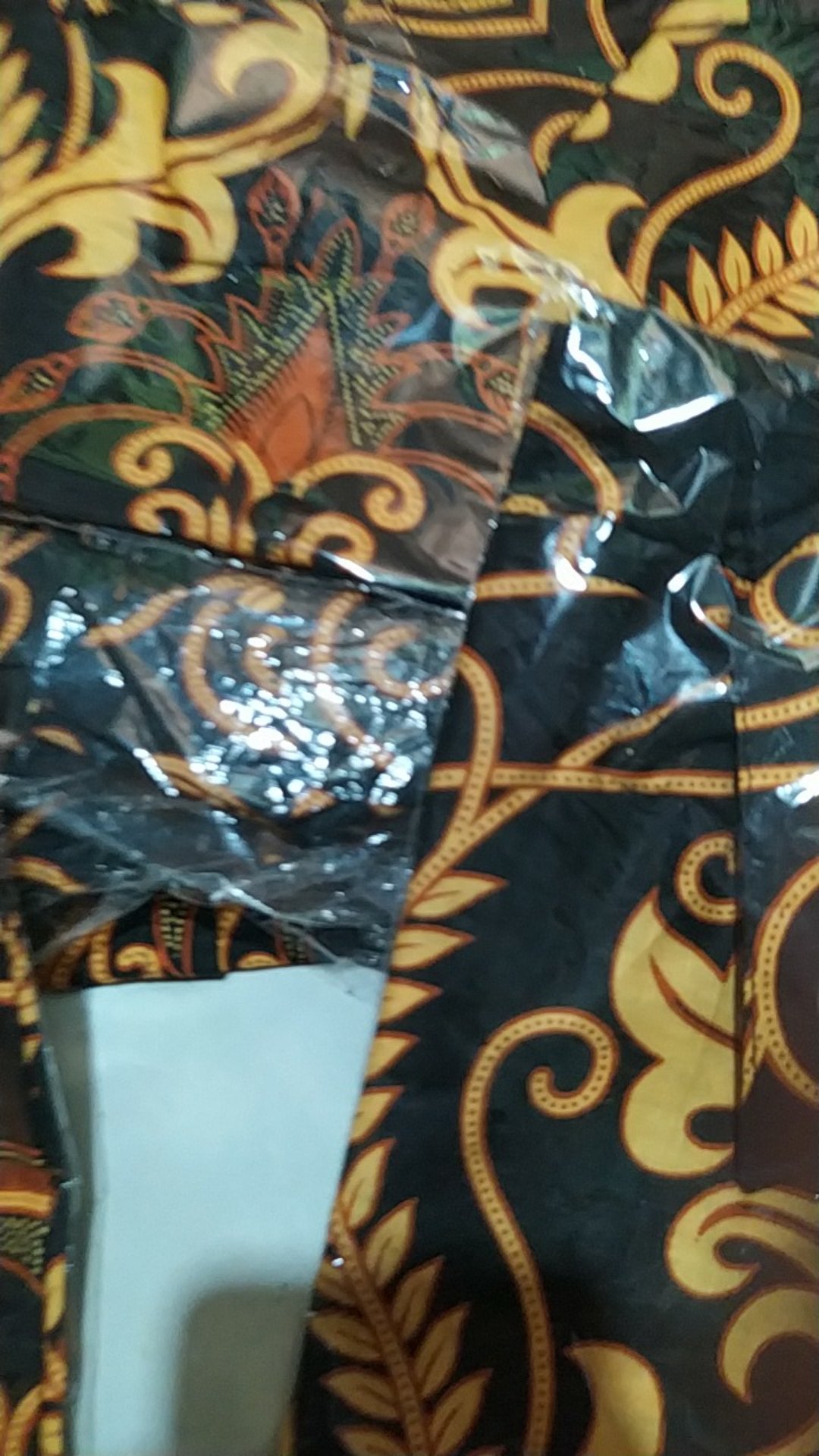 Baju Batik Coupel Ayah Dan Anak Motif Kujang Kuning,batik Anak ,seragam Batik,kemeja Batik Pria