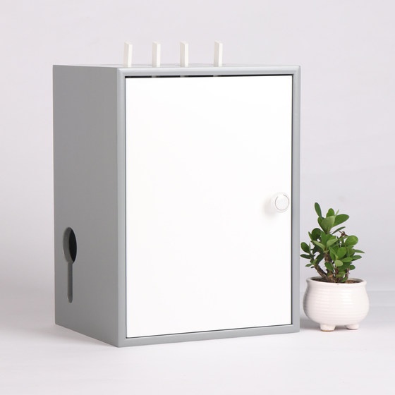 Rak Router Wifi Rak Modem Dan Stop Kontak 2 Laci - MODEM