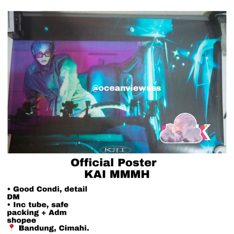 

POSTER OFFICIAL KAI EXO MMMH FIRST ALBUM