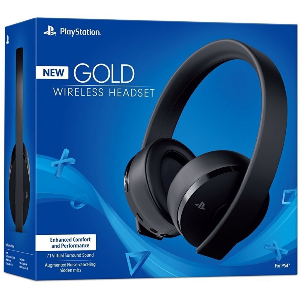 ps4 new gold wireless headset