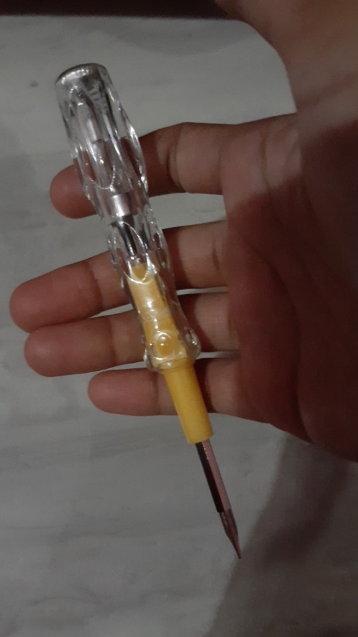 Obeng Tespen Bolak Balik Bening  |  Tes Pen  |  Test Pen 2way