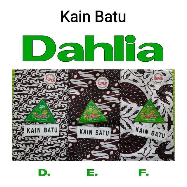 KAIN BATU DAHLIA / SARUNG JARIK  BATU DAHLIA