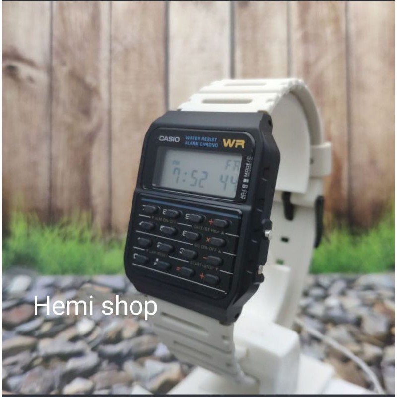 Casio Digital Jam Tangan Calculator Kalkulator CA-53W Custom Original