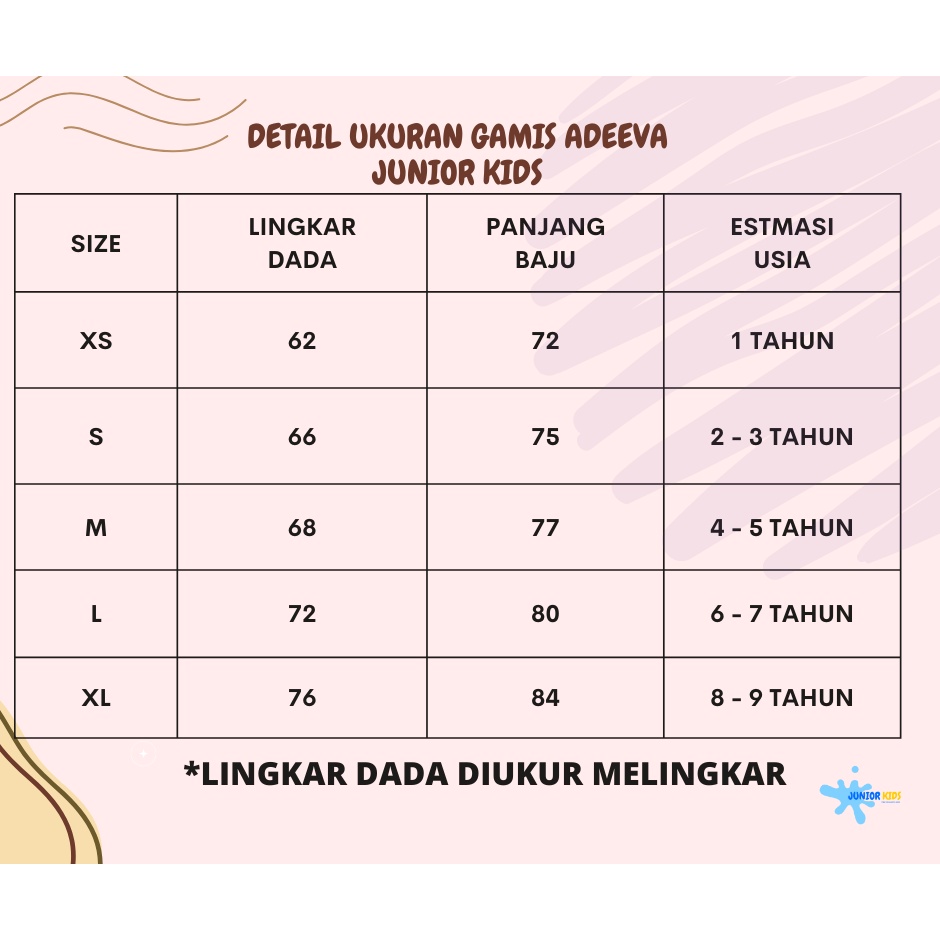 gamis putih adeeva usia 1-9 tahun gamis anak perempuan umur 1-9 tahun