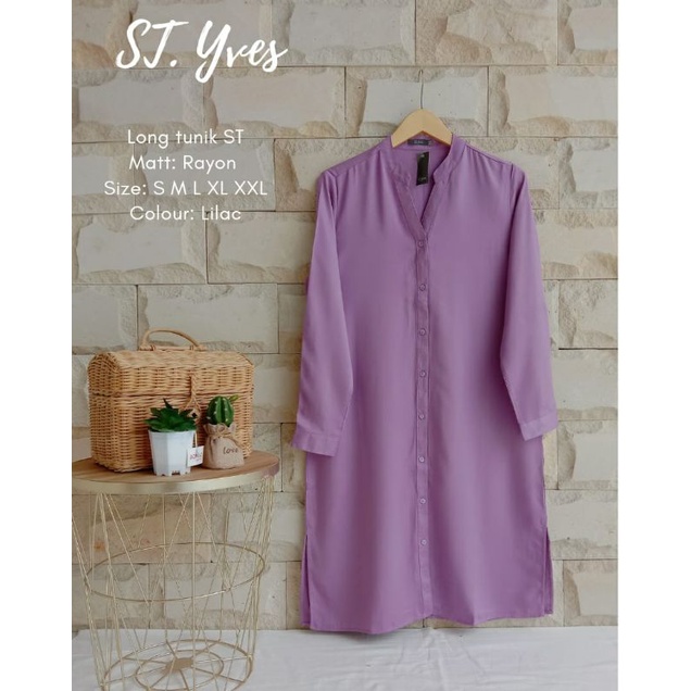 Long tunik/ St Yves/ original/ branded matahari