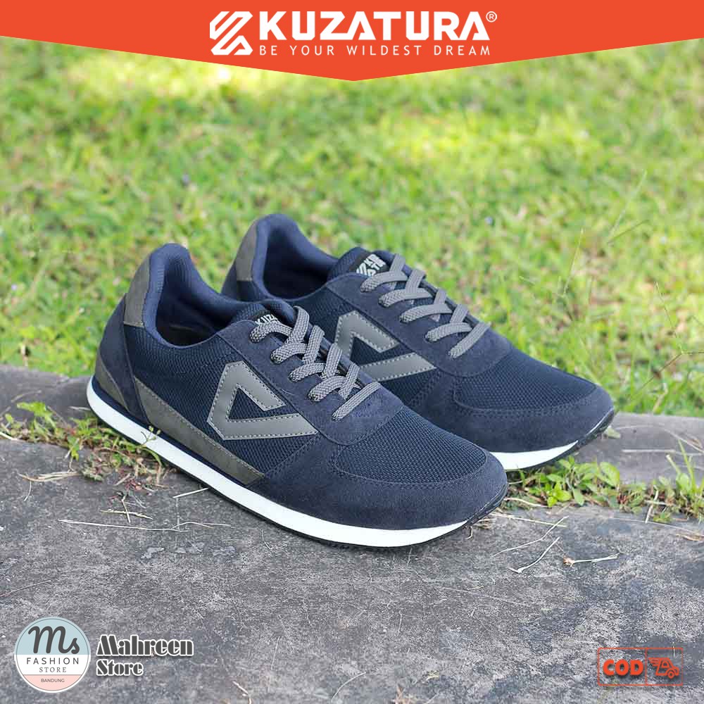 Sepatu Sneakers Casual Pria Original Kuzatura | KZS 555