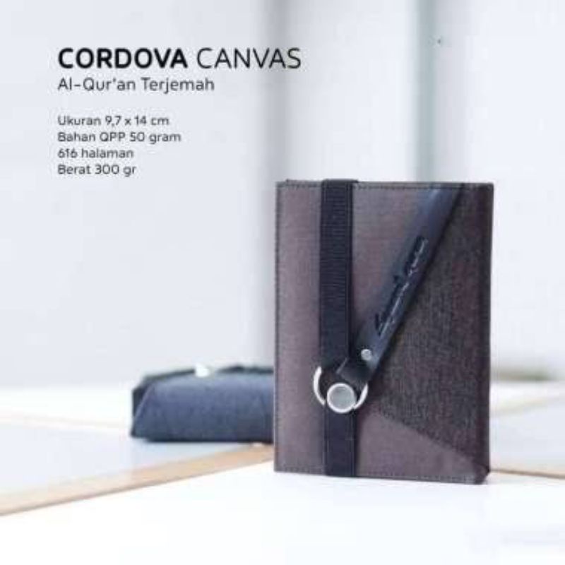 

Al Quran Cordova Canvas A6 + FREE Kalam Tuding ngaji