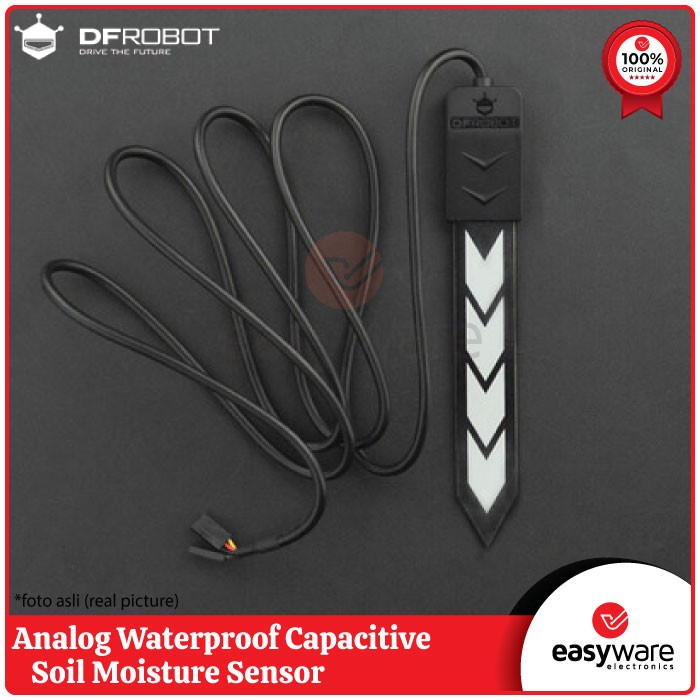 DFRobot Analog Waterproof Capacitive Soil Moisture Sensor