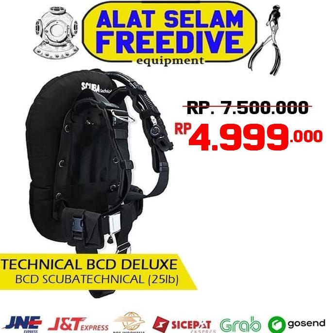 Scubatechnical BCD Technical BC Scuba Diving Deluxe 25lb - Not Xdeep