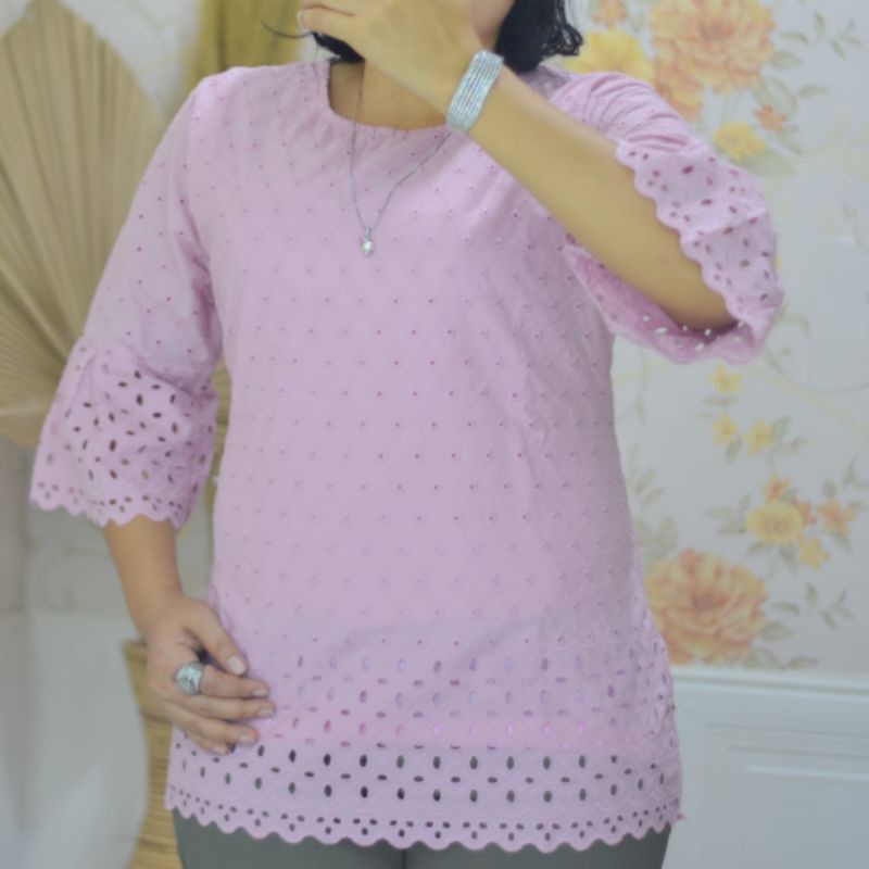Blus Katun Bolong