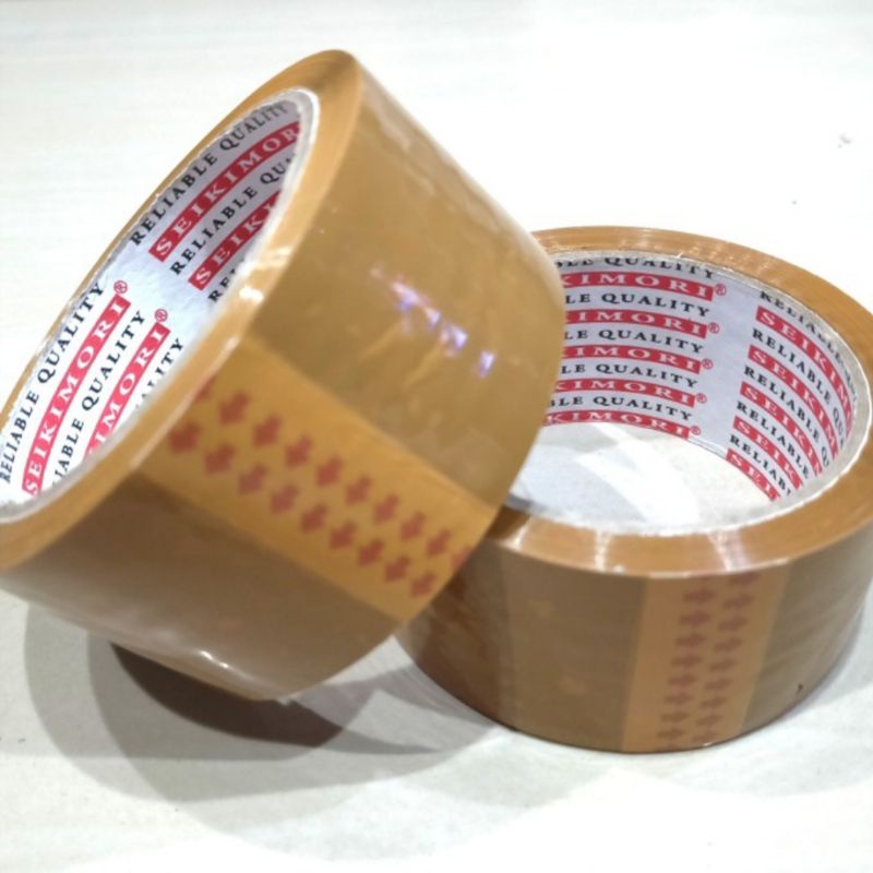 

LAKBAN BENING ISOLASI COKLAT 2" 2 inch 72 yard TERMURAH KUALITAS NACHI