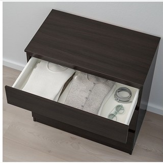 IKEA KULLEN Lemari  Kabinet 3 Laci warna  Putih Hitam   IKEA KULLEN Lemari  Kabinet 3 Laci warna  Putih Hitam