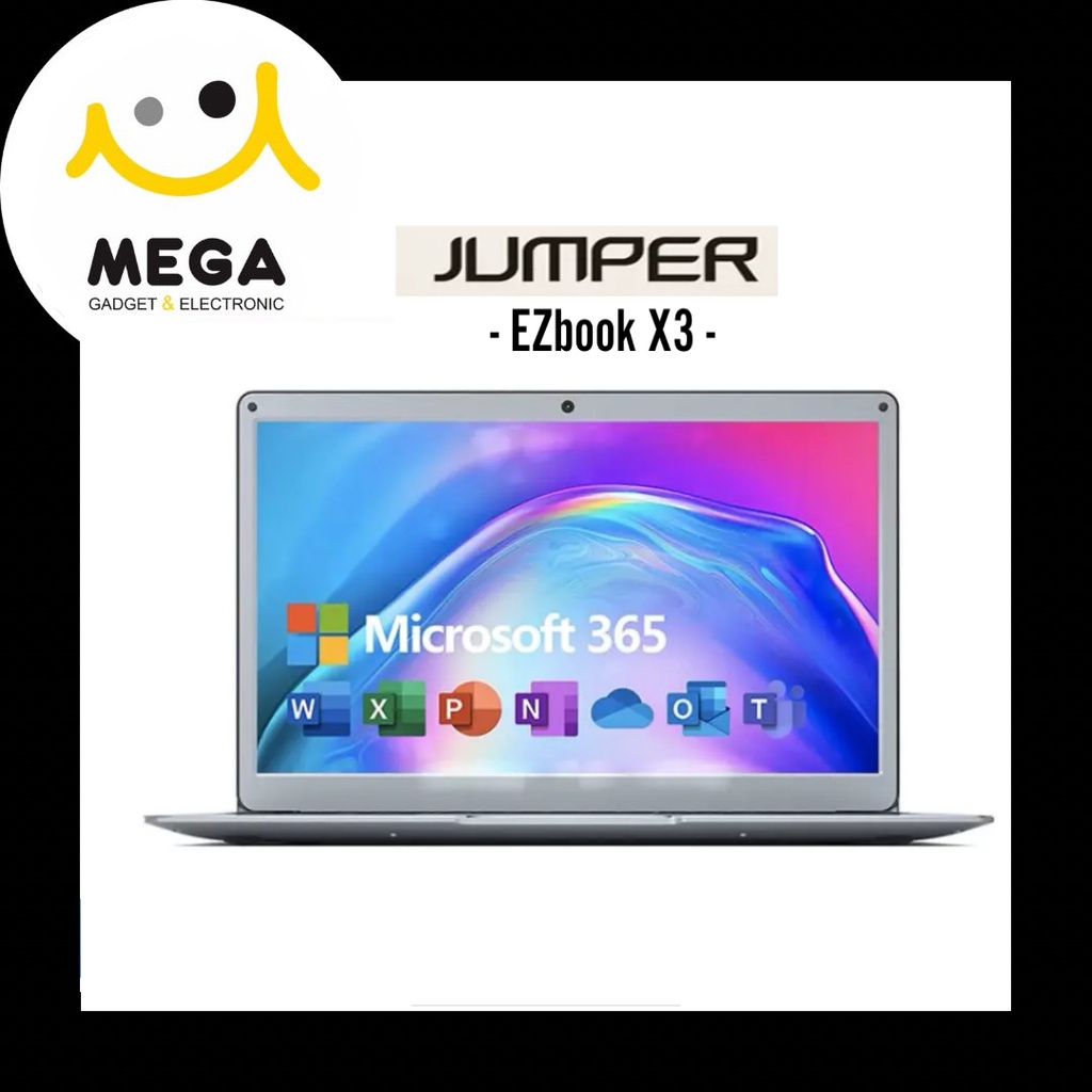 Laptop Jumper Ezbook X3 4GB + 128GB SSD Garansi Resmi Jumper Indonesia