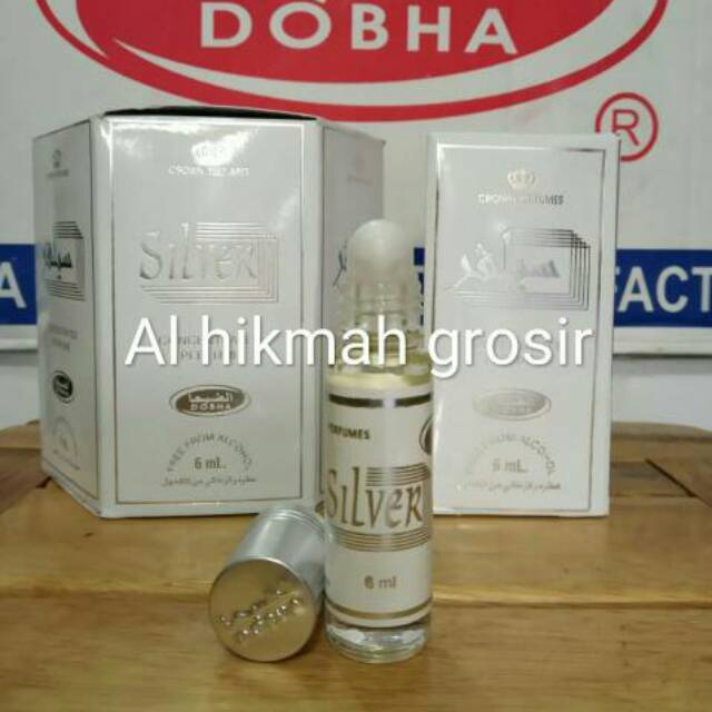 Parfum DOBHA roll on 6mlAroma SILVER