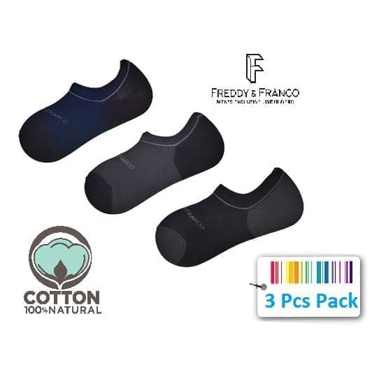 KAOS KAKI SNEAKER FREDDY & FRANCO ISI 3 PASANG