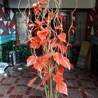  Bunga hias sudut  dekorasi sepaket 10pcs vas Shopee Indonesia
