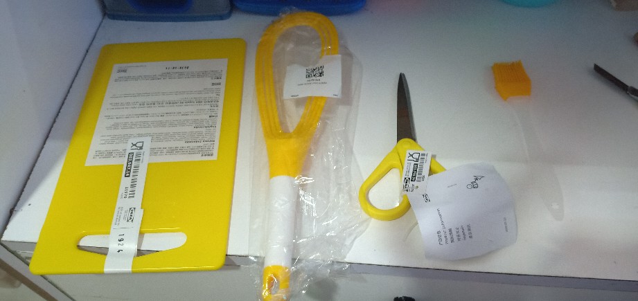 Hpplos Talenan Kecil Chopping Board Papan Pemotong 24x15 Cm Peralatan Masak Dapur Kuning