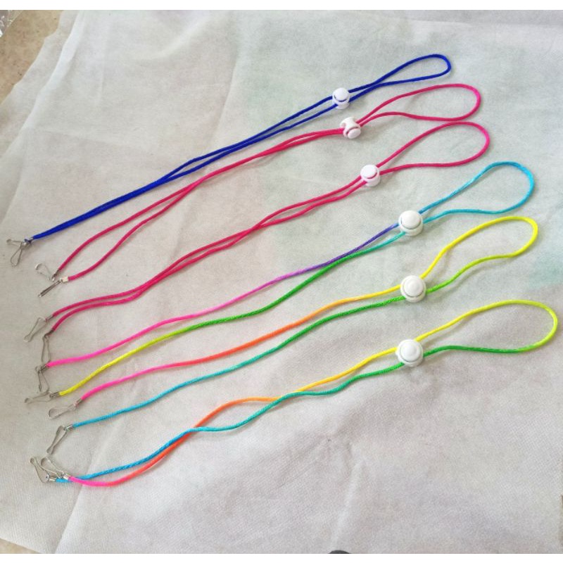 2in1 strap & konektor/tali masker POLOS