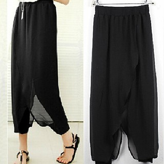 Fashion Wanita Celana Panjang Loose Bahan Sifon untuk Fashion Wanita Celana Panjang Loose Bahan Sifon untuk