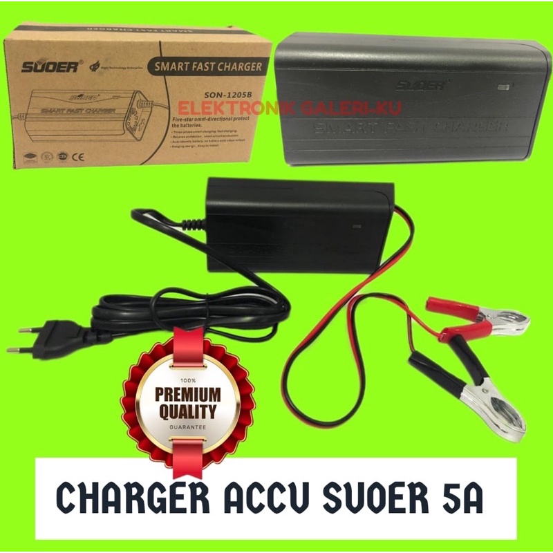 CHARGER ACCU 5A SUOER