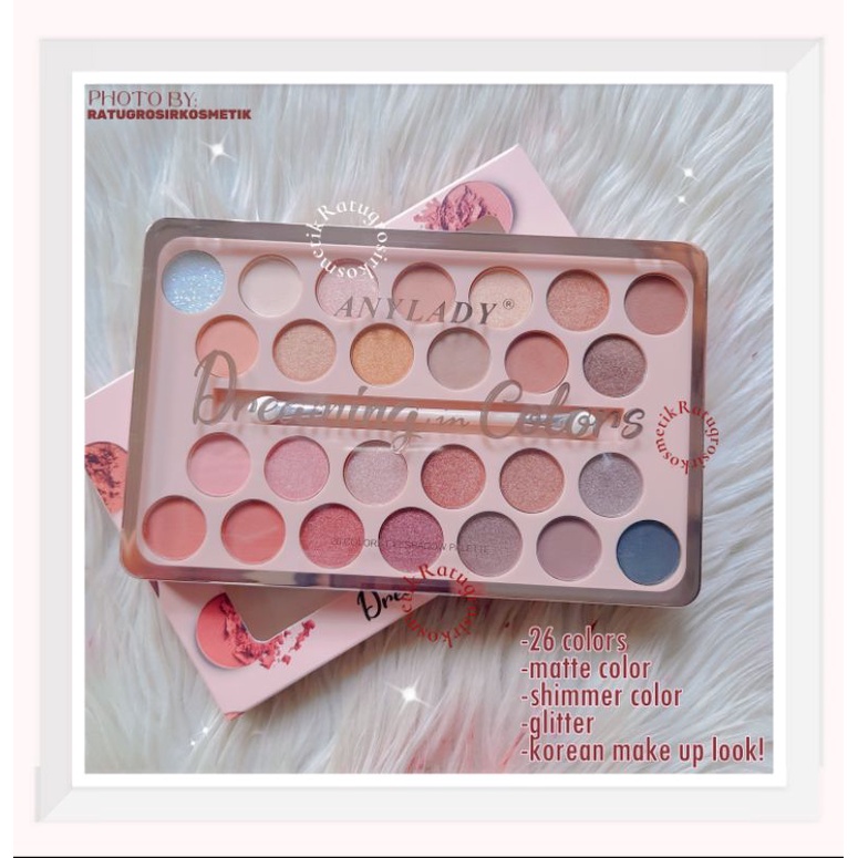 PROMO!!!EYESHADOW PALETTE DREAMING IN COLORS ANYLADY NO.8948C