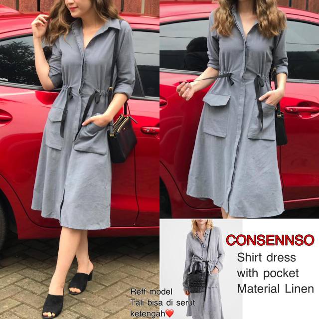 Dress consenso shirt with pocket