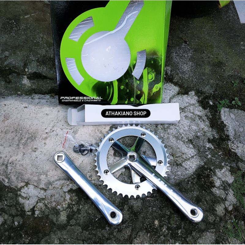 CRANK Fixie Minon Minivelo VIVA 42T ALLOY KOKOH RINGAN NEW