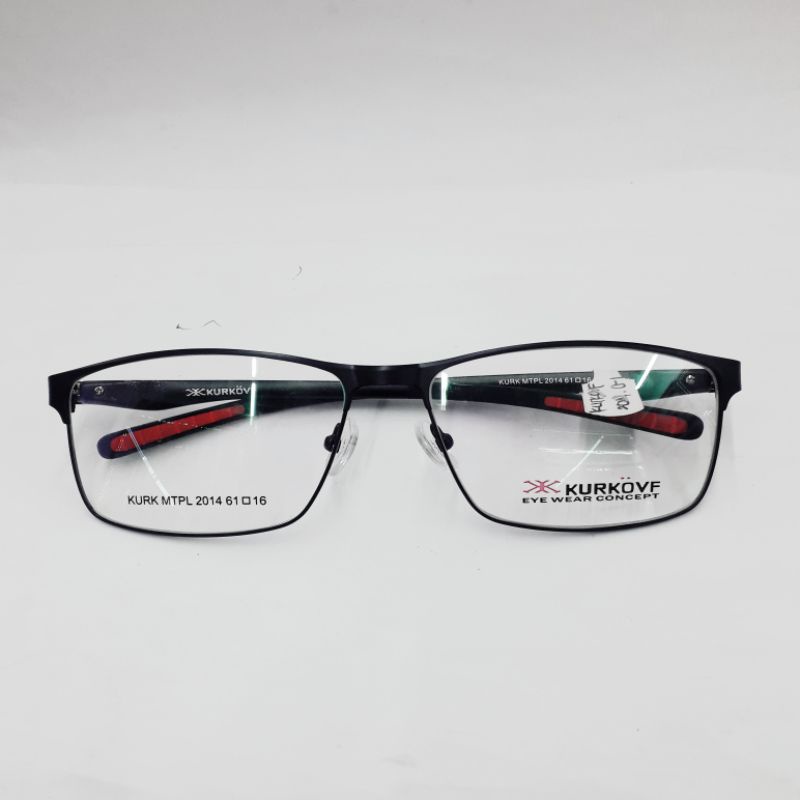 Kacamata Kurkovf Male's Full Frame MTPL 2014 Col.1-1(Black)
