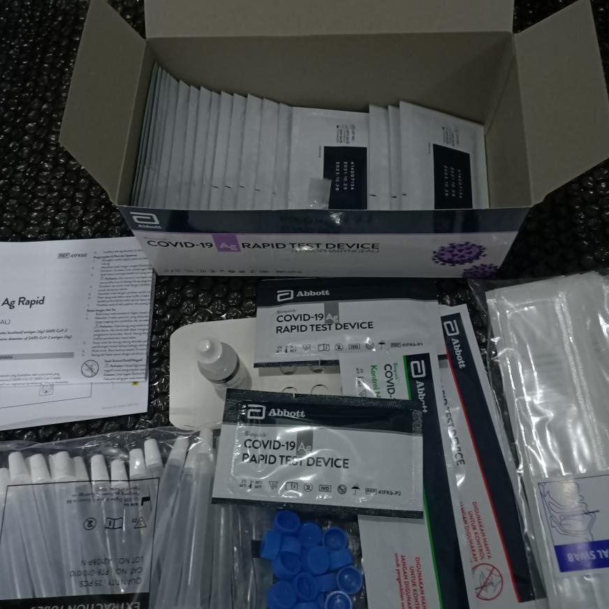Abbot Antigen Naso Swab Satuan Ecer Termurah Bioquick - Rapid Test Ori
