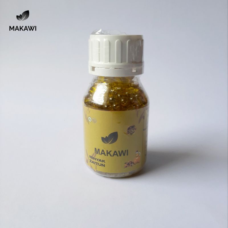 Minyak Zaitun Kapsul Makawi Isi 200 Kapsul Zaitun Spain Asli Murni 100%