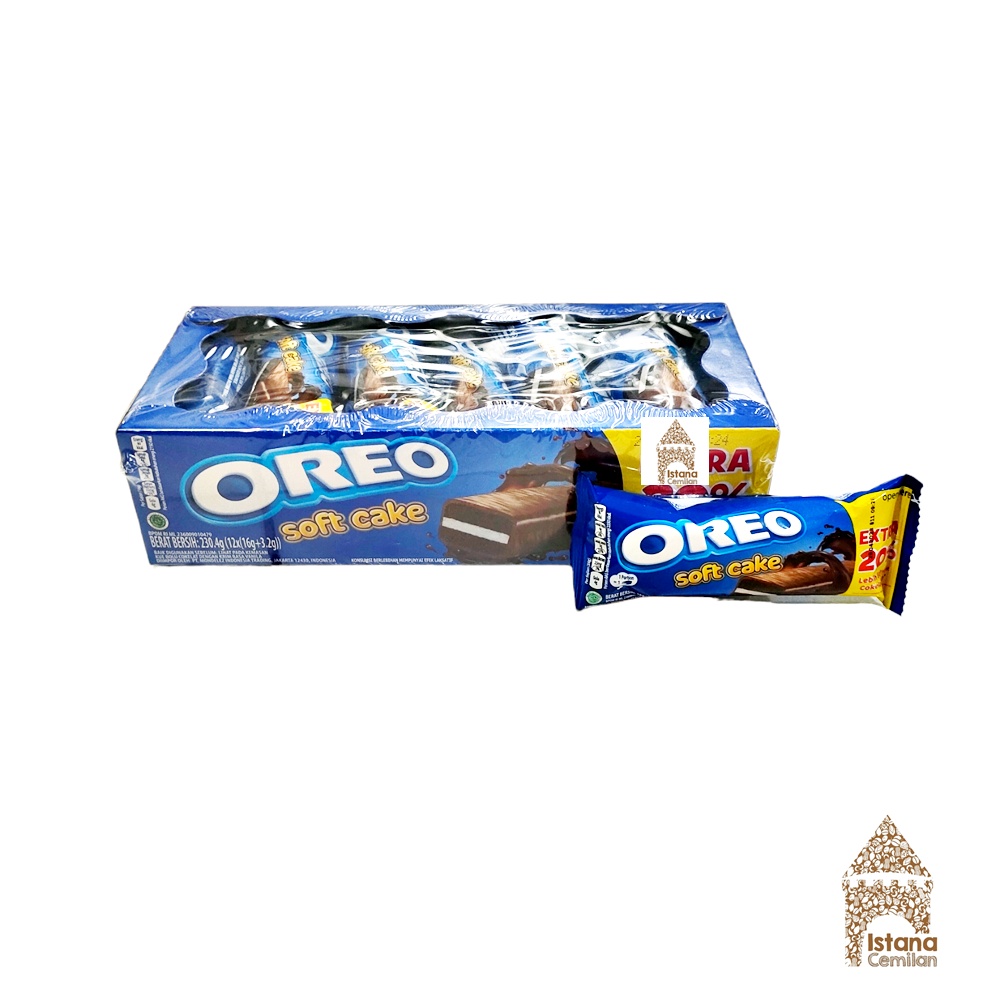 

RB22 OREO Soft Cake Kue Bolu Cokelat (isi 12 pcs)