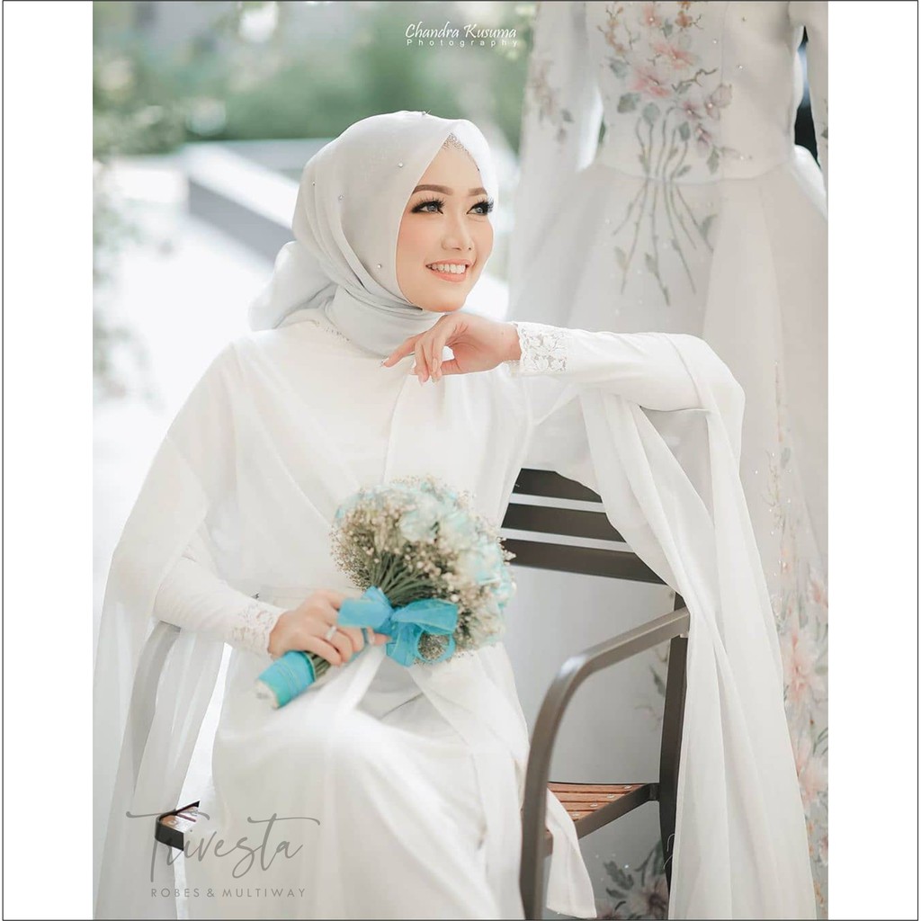 Flying Robe - KIMONO/ROBE BRIDE/PENGANTIN PREWEDDING DRESS MATERNITY ROBE