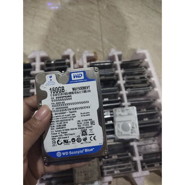 Hardisk Laptop Rusak Borongan (100pcs)